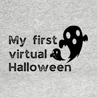 My first virtual Halloween design T-Shirt